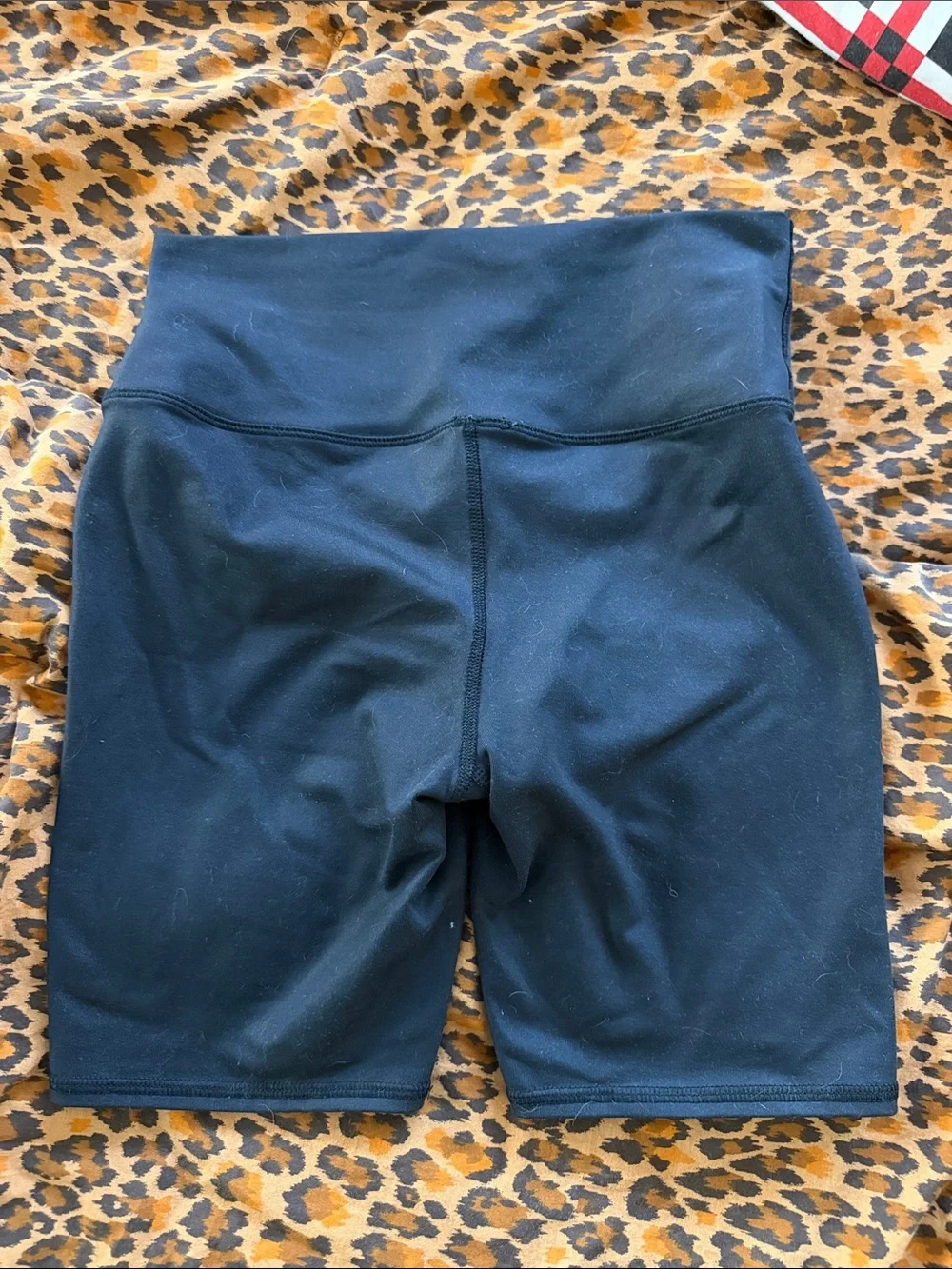 ALO Yoga Black High-Rise Bike Shorts